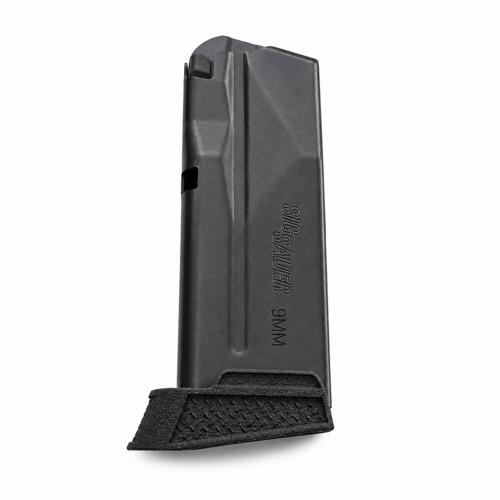 Magazine Pinky Grip Extension for SIG Sauer P365 10 Rd - Finger Rest Base Plate - Nylon Polymer - (2 Pack)