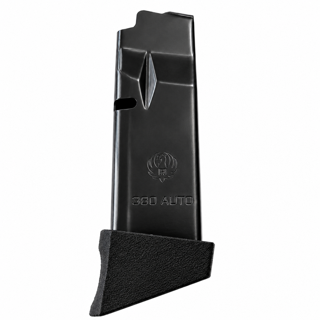 Pinky Grip Extension for Ruger LCP Max .380 10-Round Magazine, 2-Pack – Nylon Polymer Finger Rest Base Plate