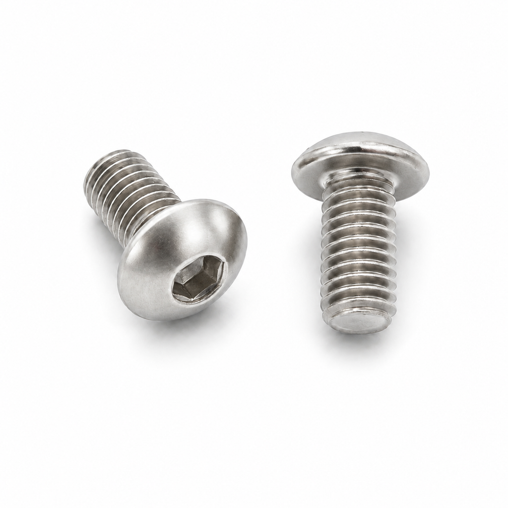 Hex Grip Panel Screws for Beretta Jetfire Tomcat Minx 950 950B 950BS 21A 3032 - Stainless Steel - (2 Pack)