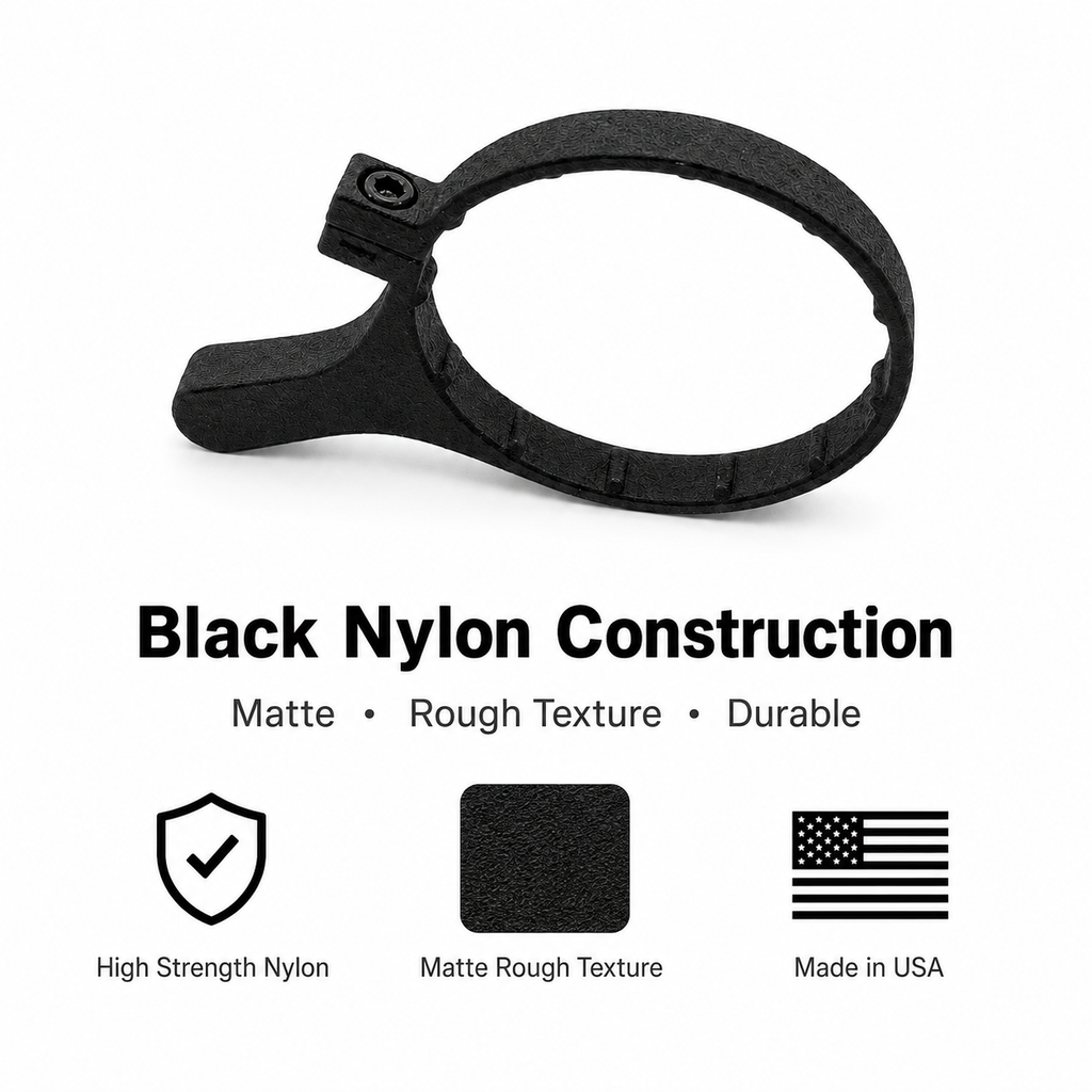 Scope Throw Lever for Arken Riflescope – Black Nylon Polymer – Made in USA – Precision Zoom Adjustment Lever 