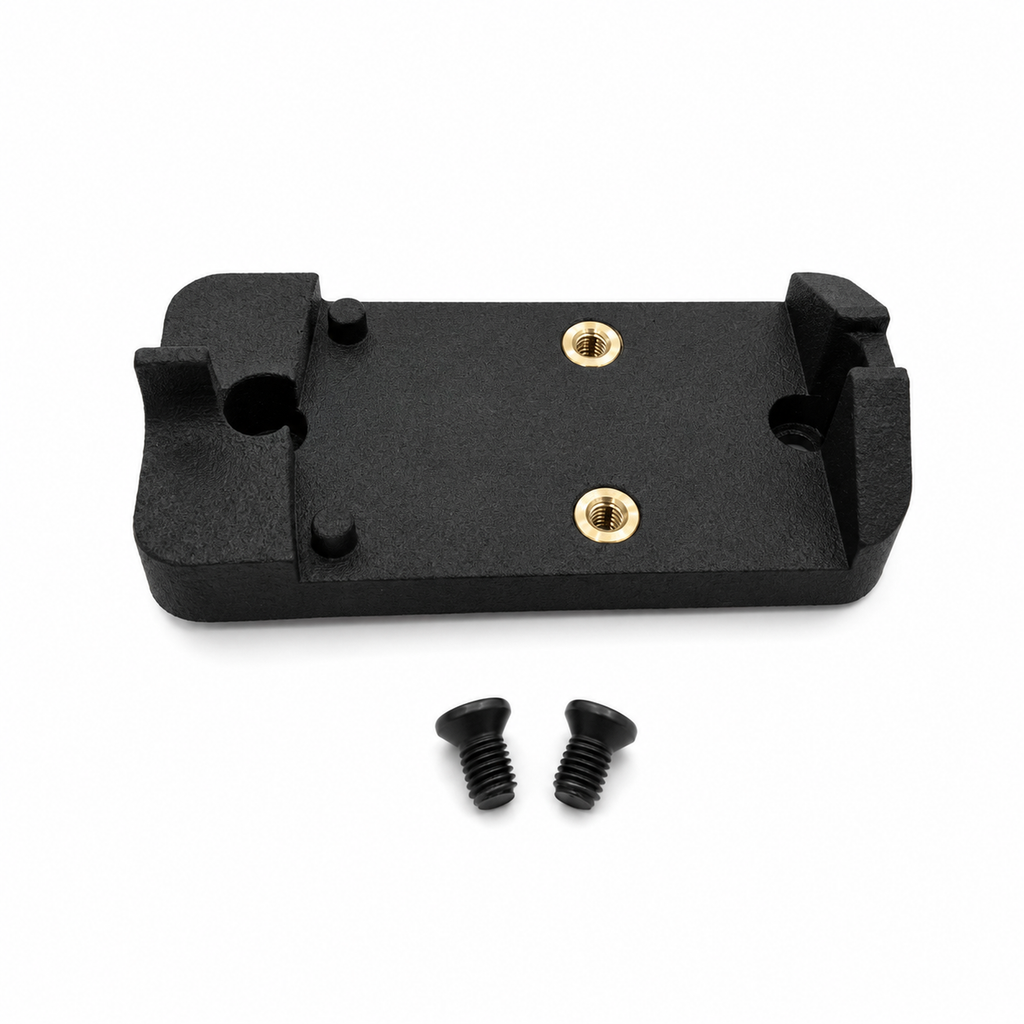 Optic Plate Adapter for Ruger Mark I, II, III, & IV - RMR Red Dot Mount - Nylon Polymer - Made in USA
