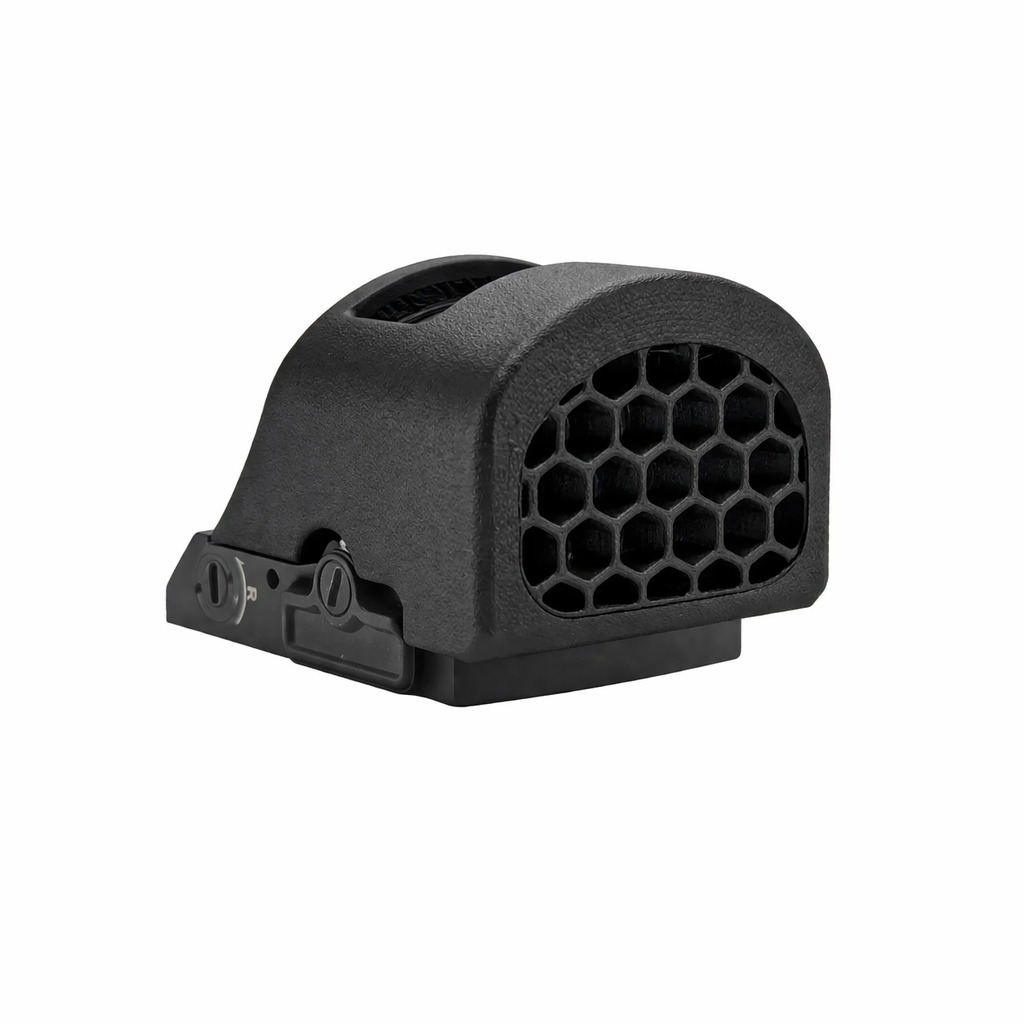 Killflash for Holosun 507C / 407C | Red Dot Lens Cap | Hex Cover ARD Anti-Reflective Device Optic | Nylon Polymer - Made in USA