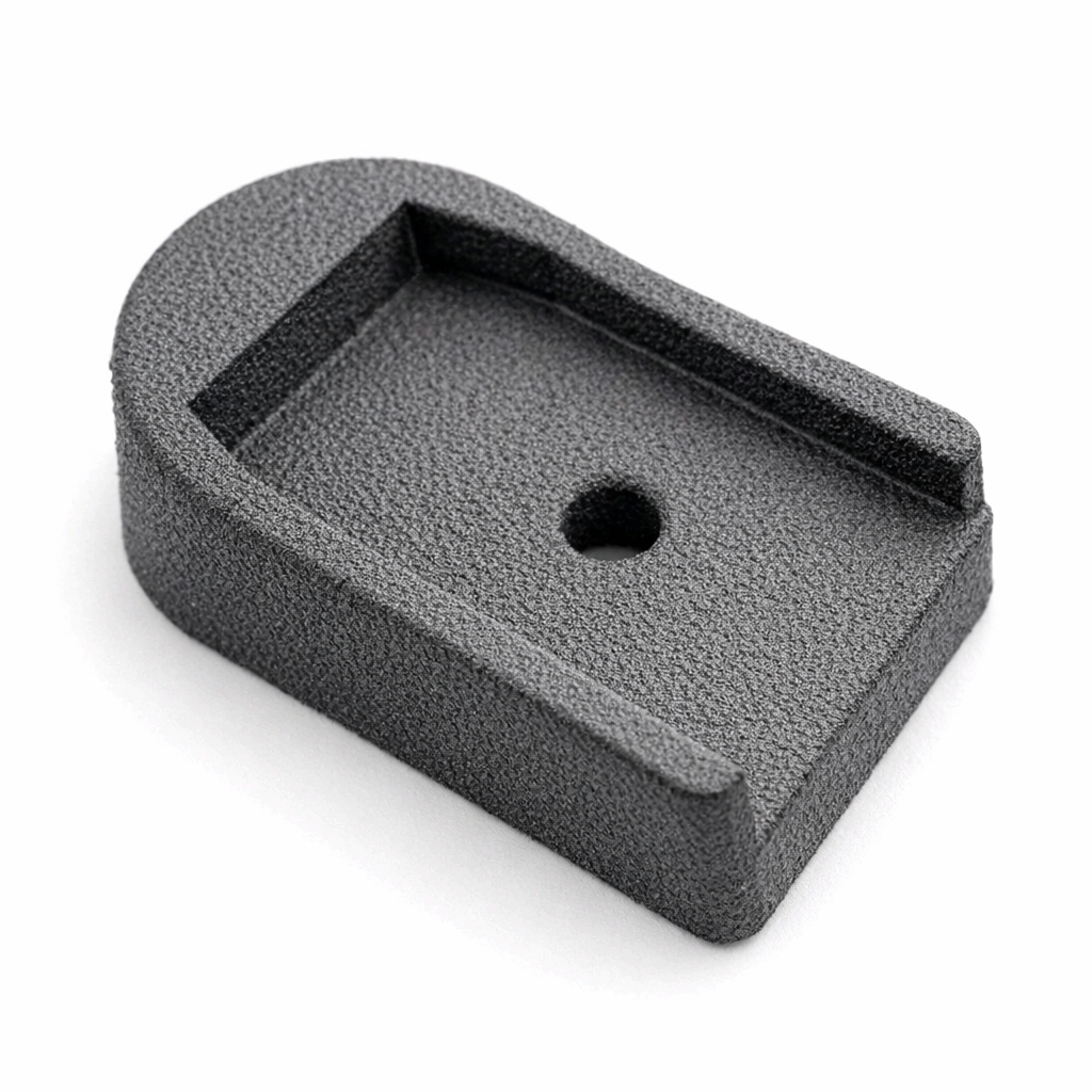 CZ P10S Magazine Pinky Extension for 10-Mag – USA Made Nylon PA12 Grip Extender, Black Polymer Add-On for Better Control and Comfort