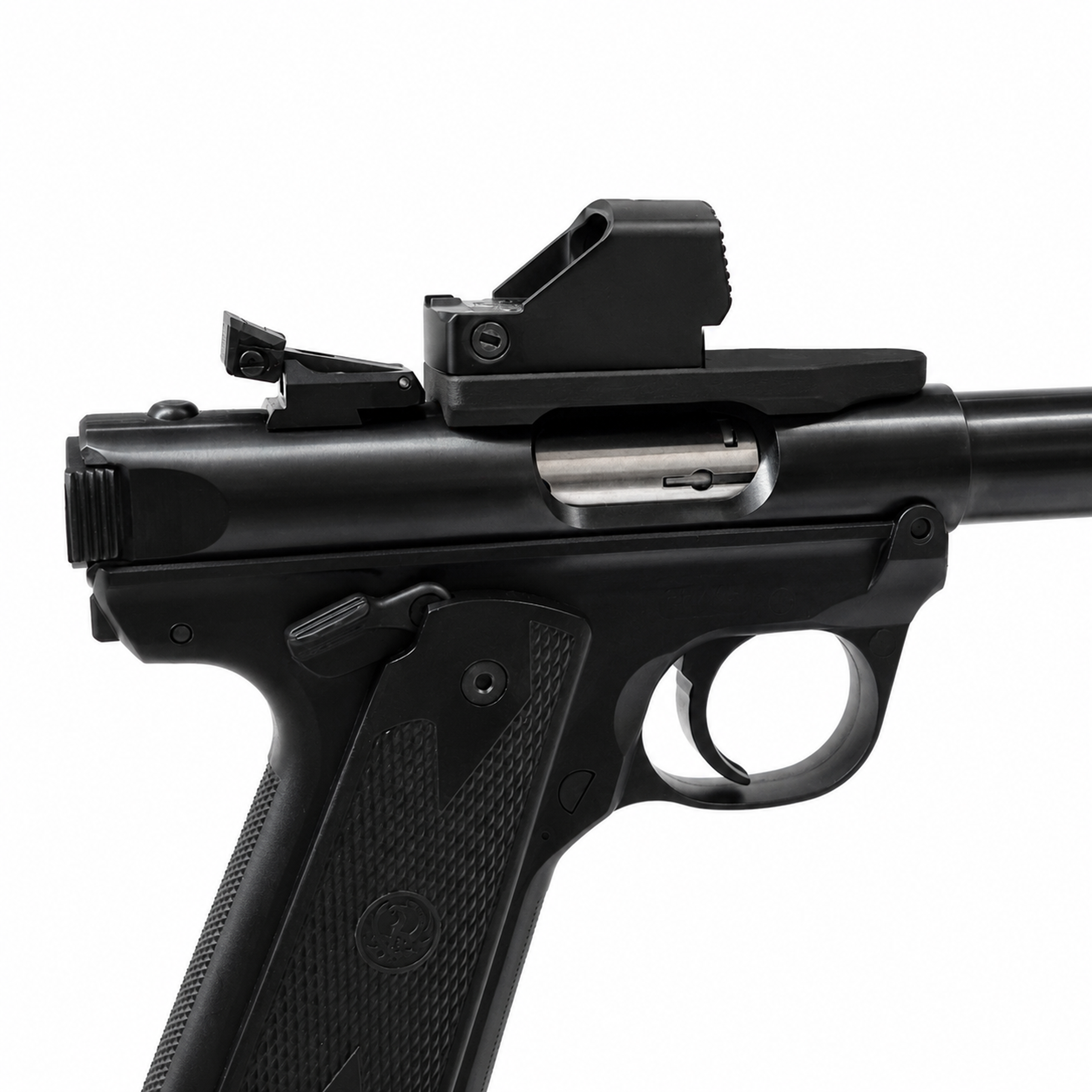 RMSc Red Dot Adapter Plate for Ruger Mark II, III & IV – Low-Profile Optic Mount - Nylon Polymer