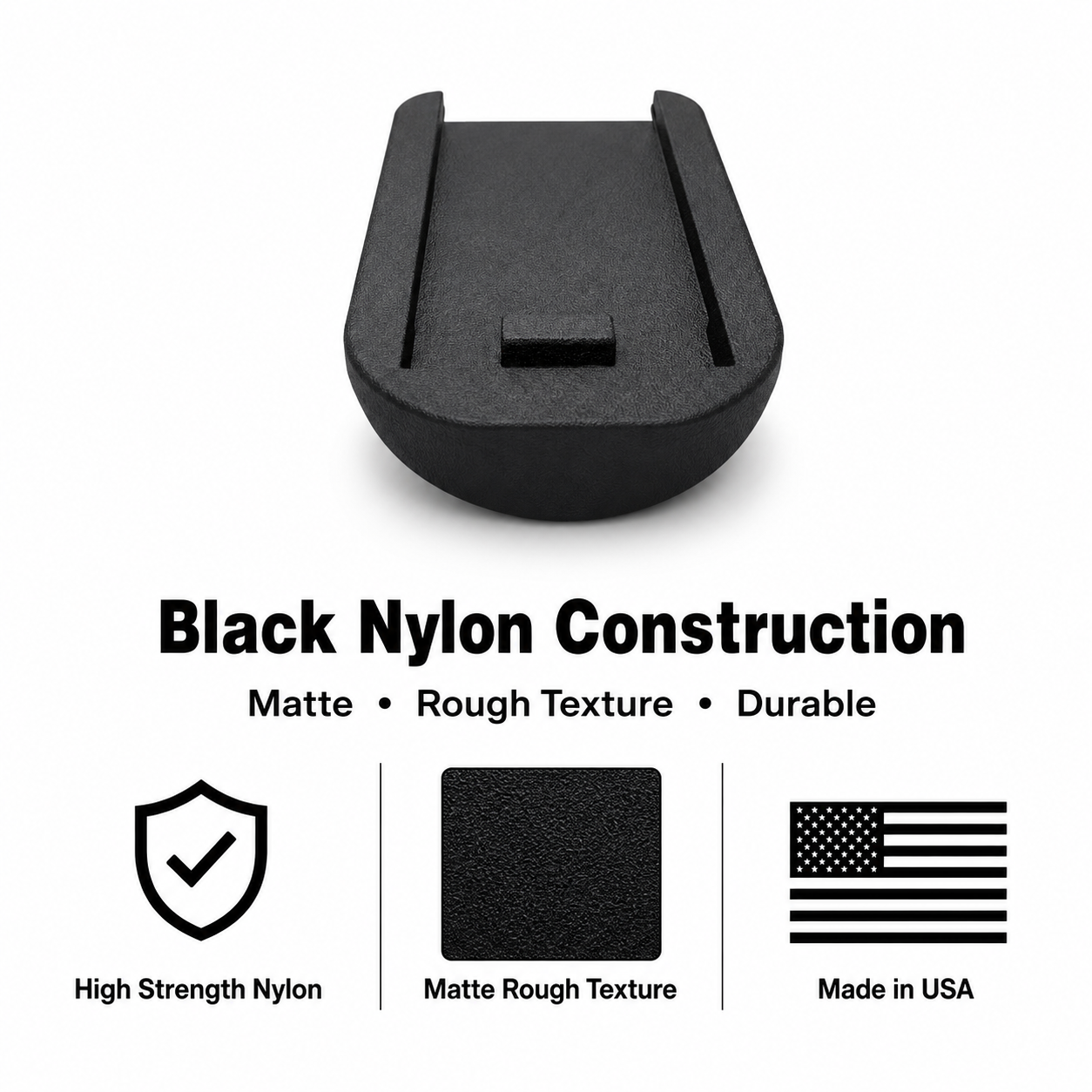 Magazine Floor Plate, Flush-Fit Baseplate for Springfield Echelon - Made in USA