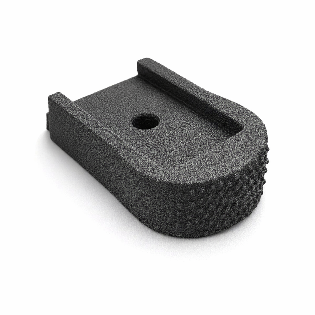 CZ P10S Magazine Pinky Extension for 10-Mag – USA Made Nylon PA12 Grip Extender, Black Polymer Add-On for Better Control and Comfort