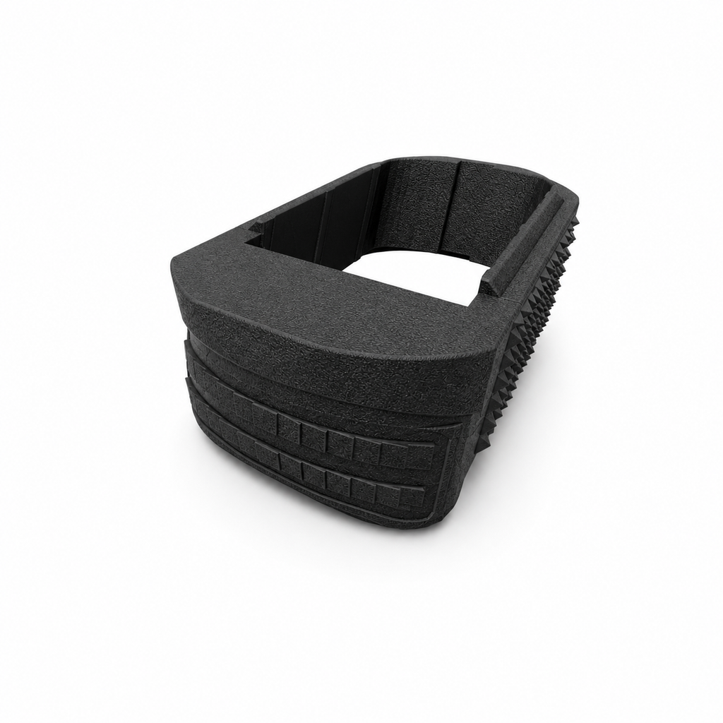 Magazine Grip Sleeve Adapter Compatible with Springfield Echelon 4.0C, Fits 17-Rd and 20-Rd Mags, Black Nylon Polymer, Made in USA
