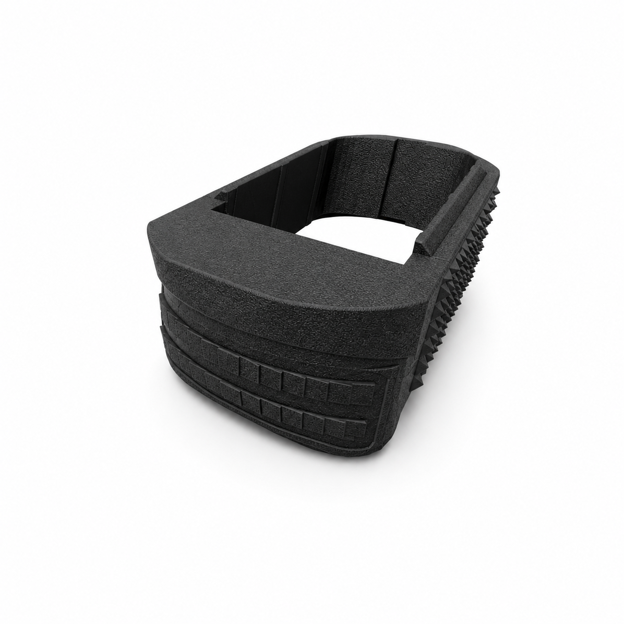 Magazine Grip Sleeve Adapter Compatible with Springfield Echelon 4.0C, Fits 17-Rd and 20-Rd Mags, Black Nylon Polymer, Made in USA