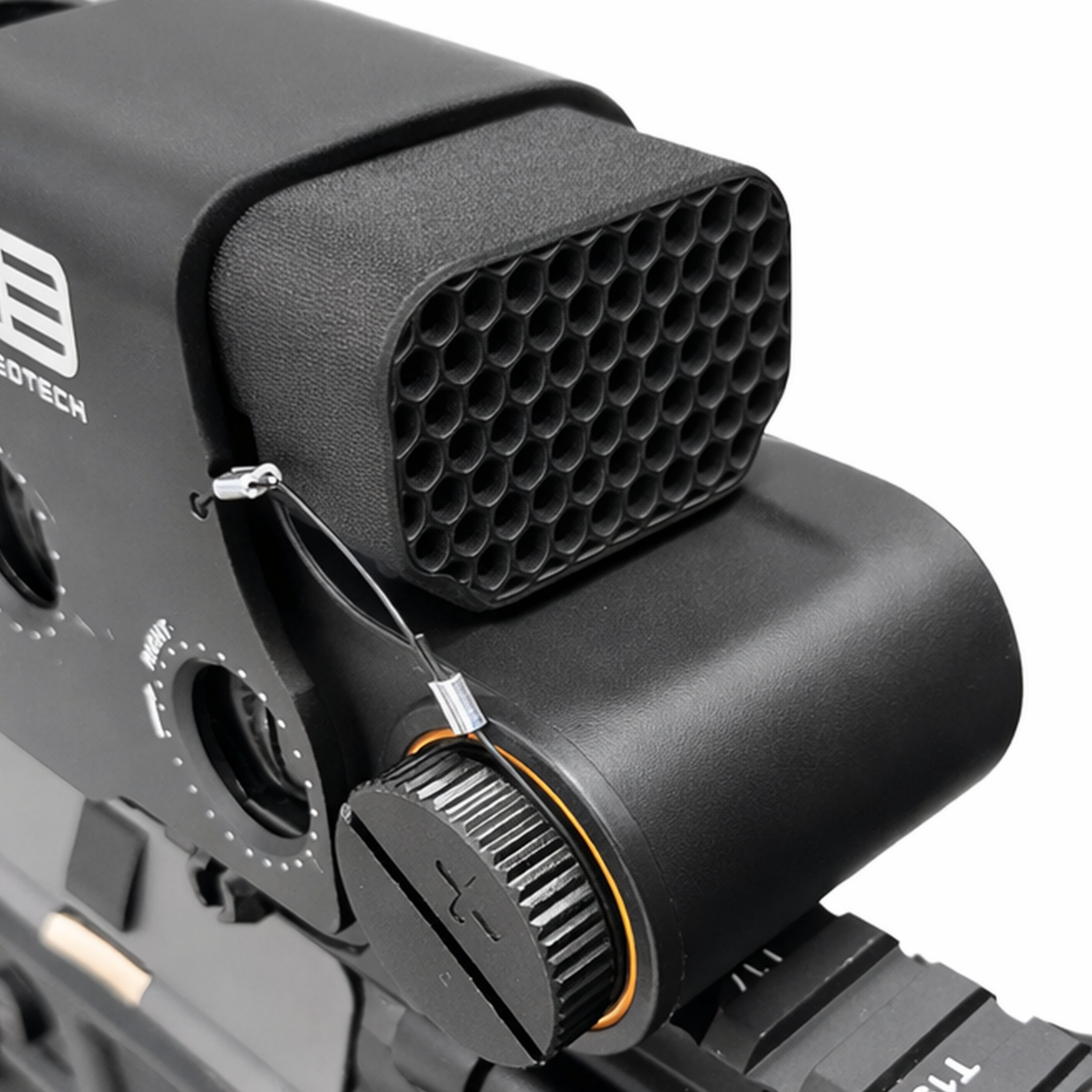 Killflash for XPS/EXPS EOTech EXPS2 | XPS2/3 Optic Hex Cover ARD Anti-Relective Device, Fits 512 / 552 / 558 - Nylon Polymer 
