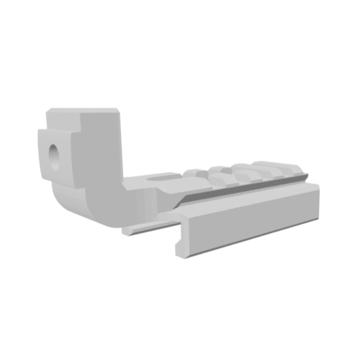 HK MK23 Picatinny Rail Adapter Mount | Nylon Polymer Accessory Rail | Made in USAMade in USA