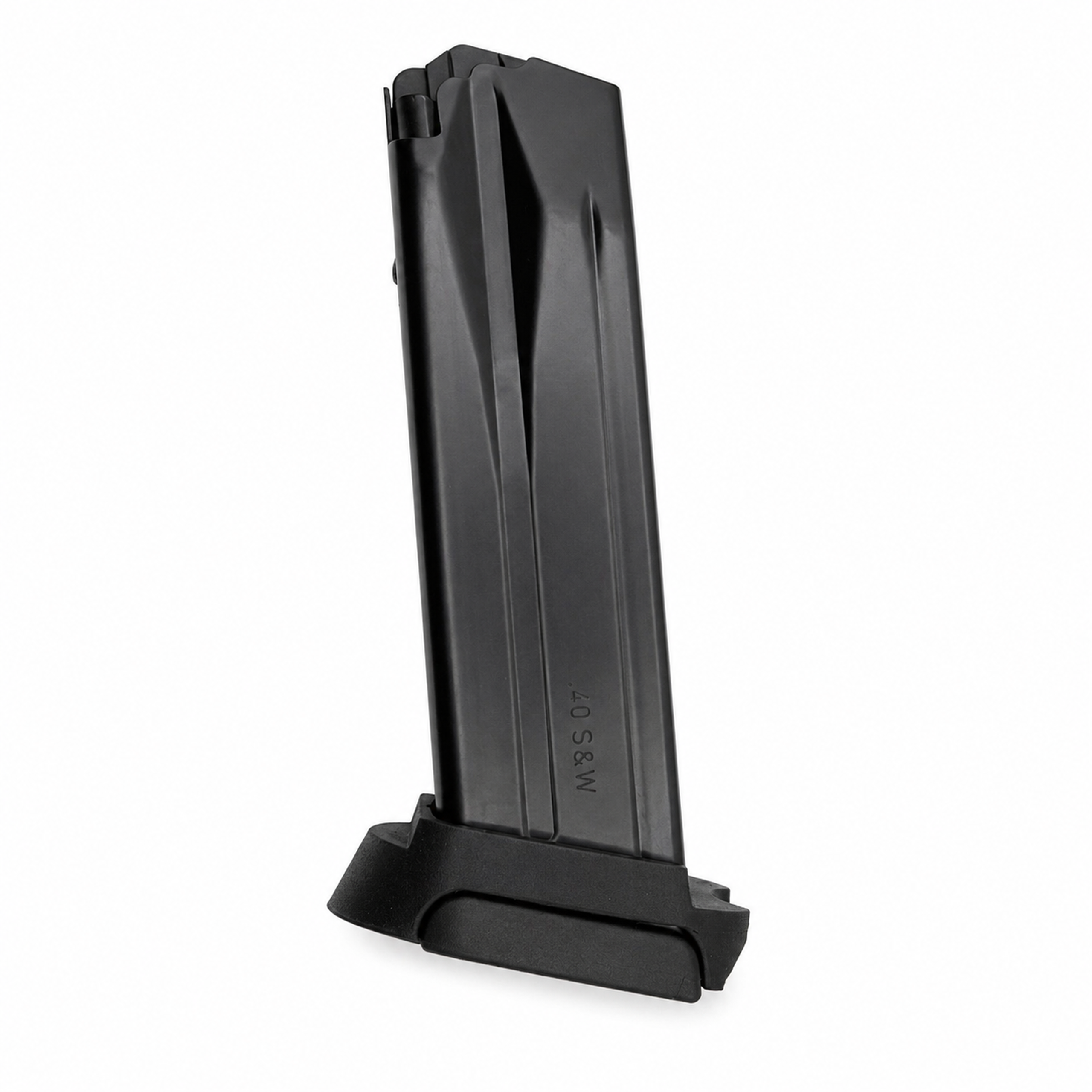 Mag Spacer Sleeve for HK P2000 & USP Compact, Fits Full-Size VP9 VP40 P30 9mm .40 .357 SIG Mags, Black Nylon Polymer - Made in USA