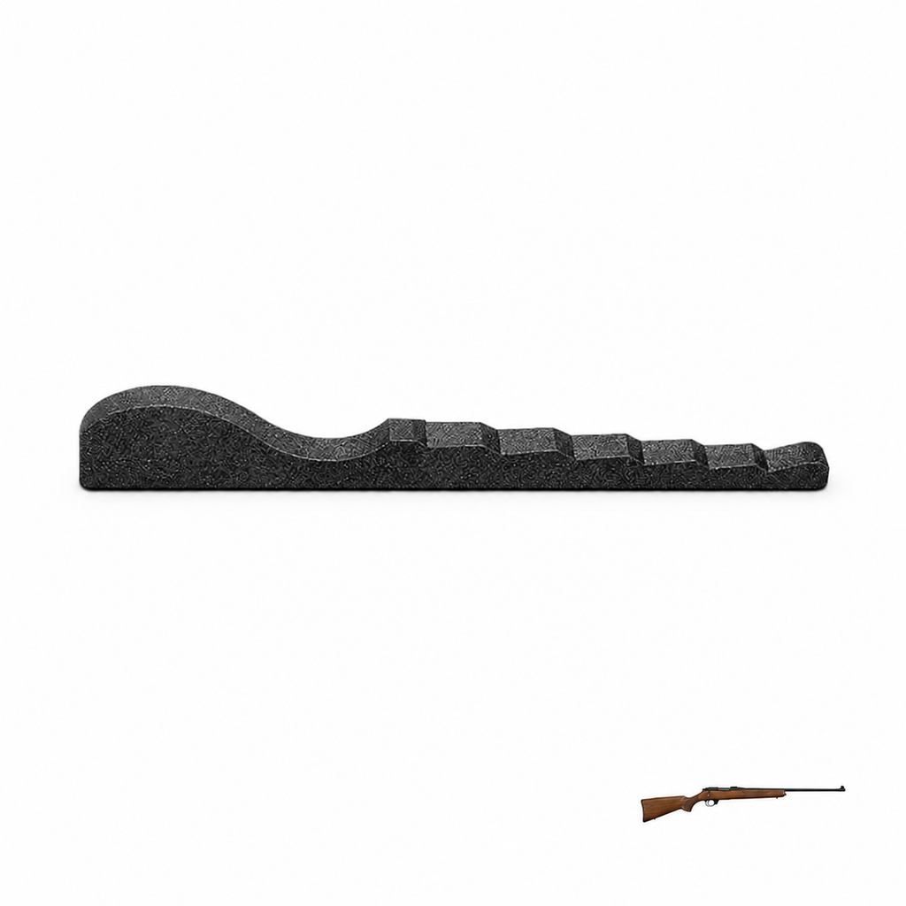 Rear Elevator Sight for Marlin 60, 925, 915, 981, 983 and Most .22 Rifles – 1/16" Wide, 1-3/4" Long Replacement Part - Anodized Aluminum