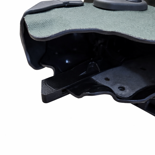 ALS / SLS Nub Thumb Ramps  - For Level I, II, III Safariland Holsters - Slips on - Right Hand - Nylon Polymer