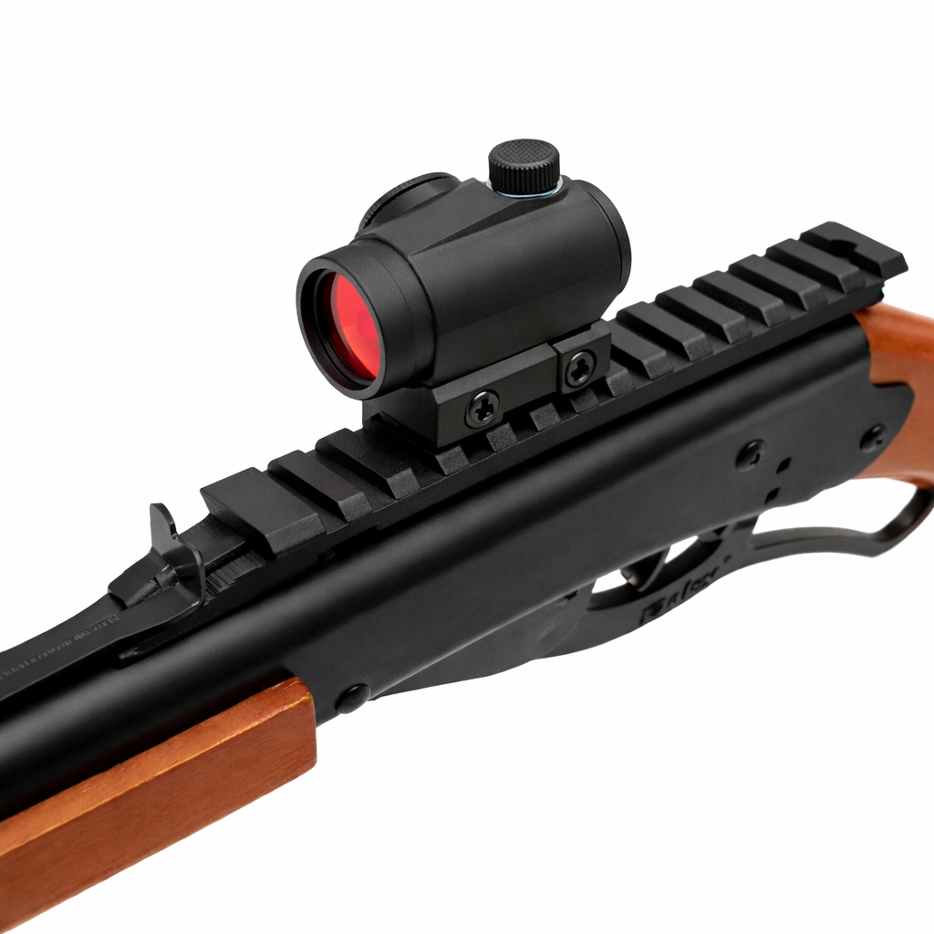 Picatinny Scope Rail Mount for Daisy Red Ryder BB Rifle – Nylon Polymer - Made in USA
