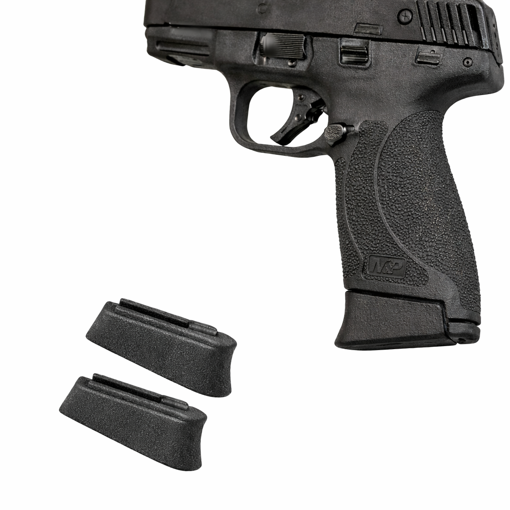 Pinky Grip Extension for Smith & Wesson M&P 9 Shield Plus PG-MPPL - Made in USA - Nylon Polymer -2 Pack