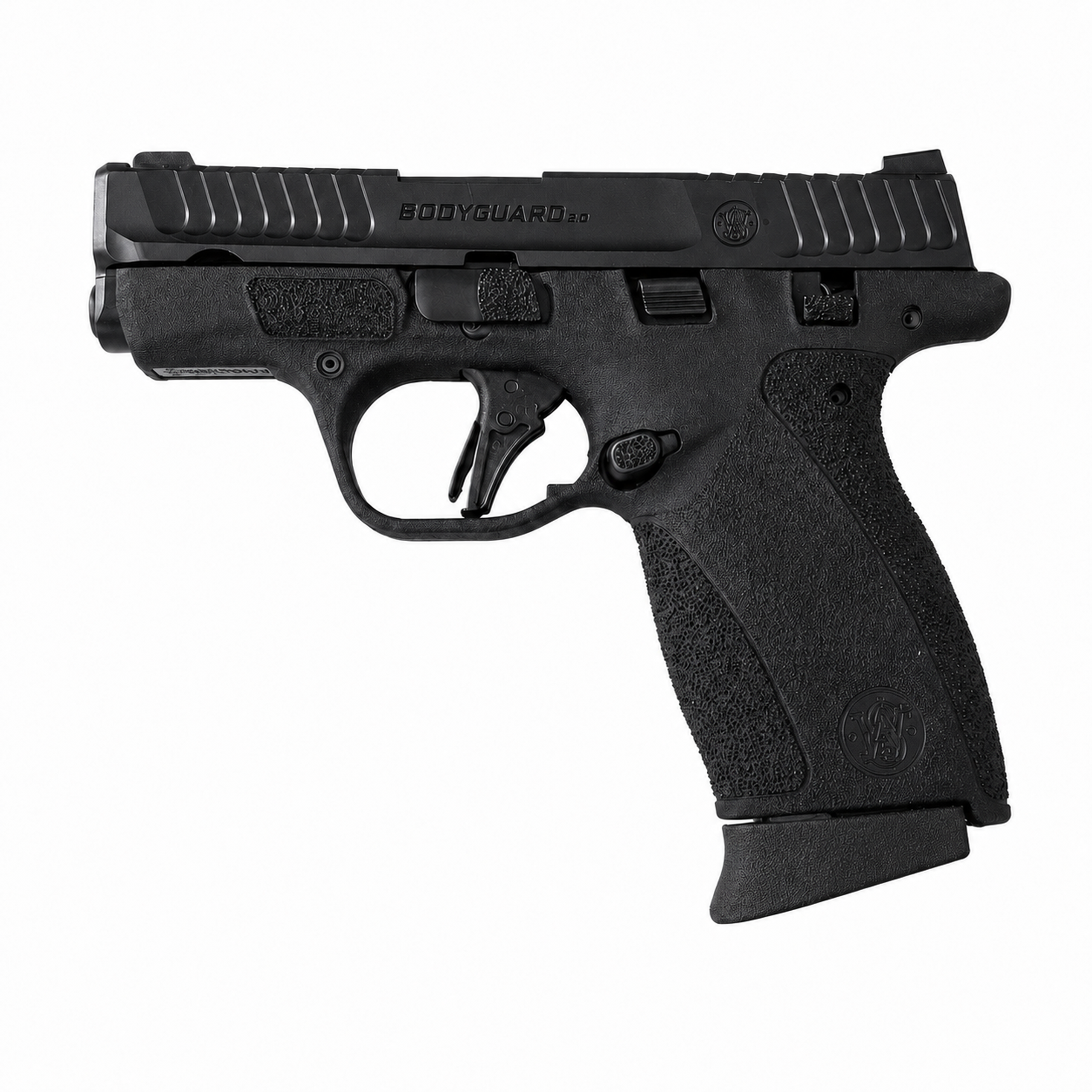 Pinky Grip Extension for Smith & Wesson Bodyguard 2.0 10rd - Nylon Polymer - Made in USA