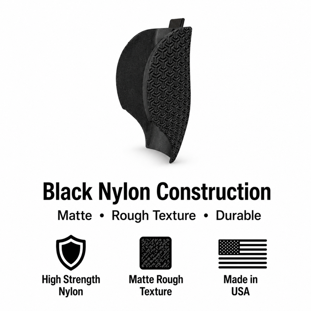 Large Backstrap Custom Grip for Full-size M&P 1.0 and 2.0, Nylon Polymer - Made in USA