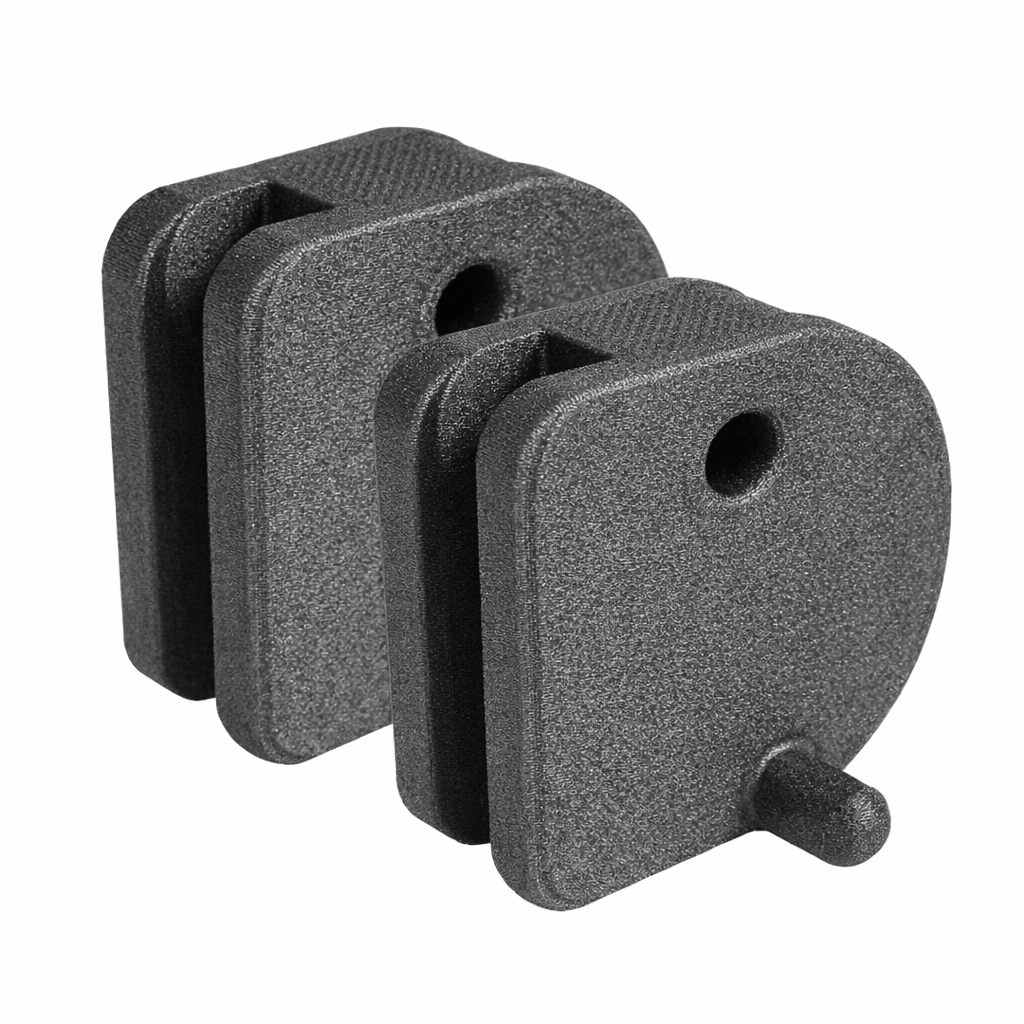Metal Shed Replacement Door Slides Compatible with Yardmaster and Outsunny Sheds – Heavy Duty Steel Track Guides, Easy Install Repair Parts – 2 Pack
