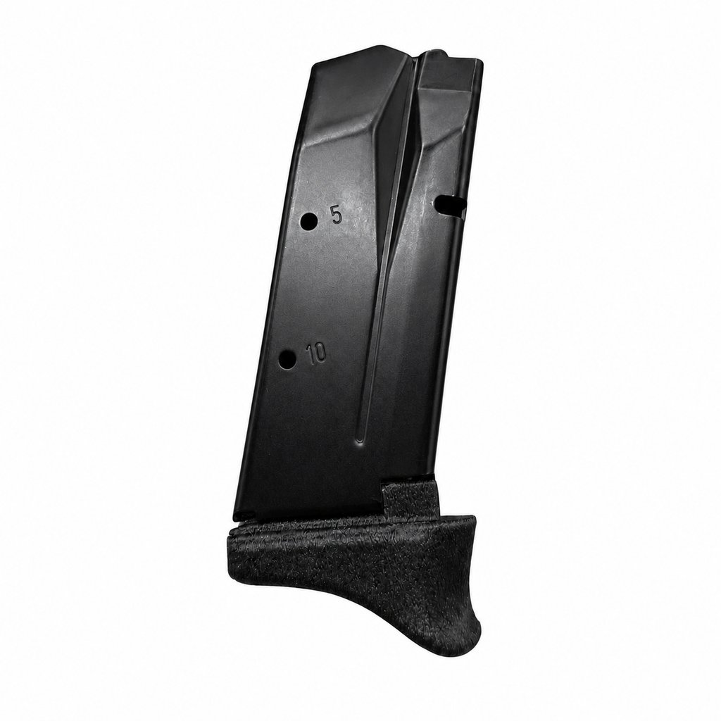 Pinky Grip Extension for Smith & Wesson CSX | 10-Rd | Black Nylon Polymer - Made in USA