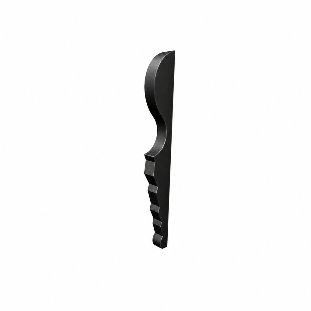 Rear Elevator Sight for Marlin 60, 925, 915, 981, 983 and Most .22 Rifles – 1/16" Wide, 1-3/4" Long Replacement Part - Anodized Aluminum