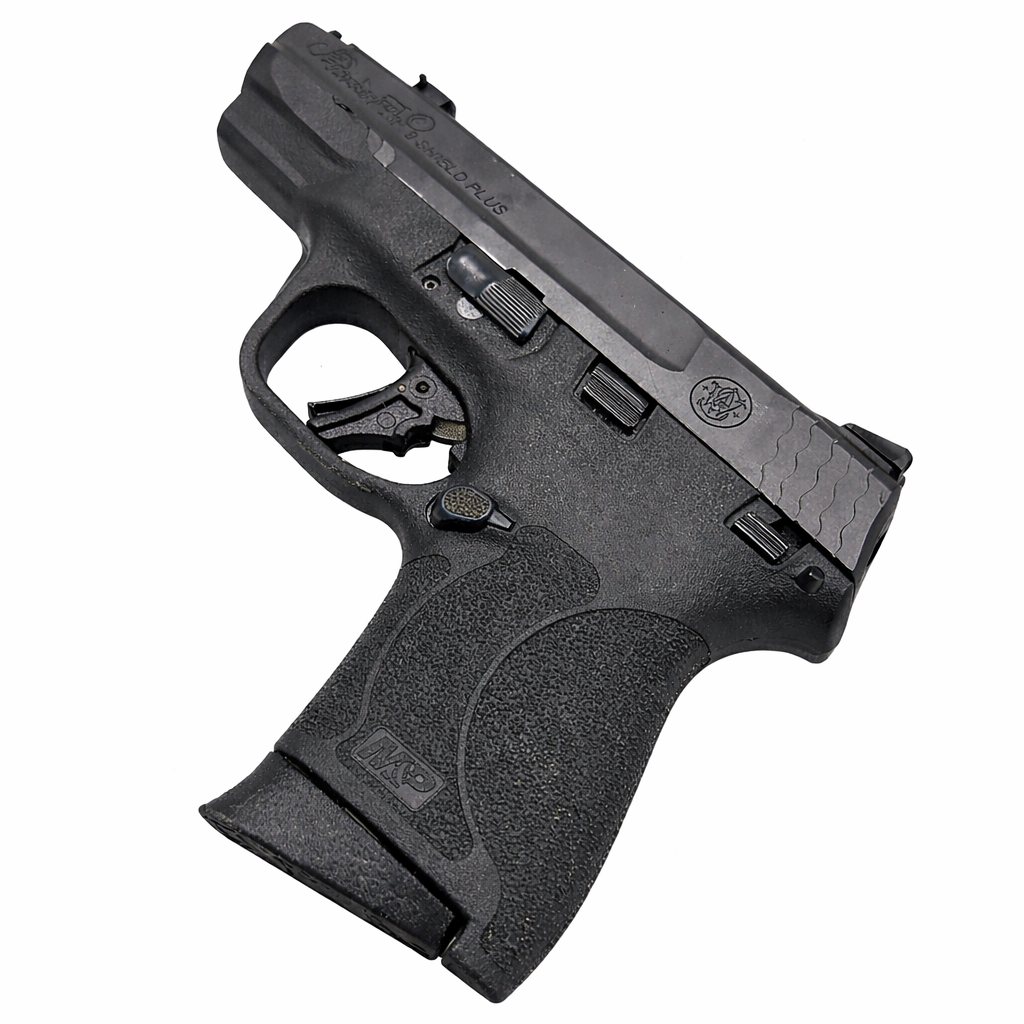 Pinky Grip Extension for Smith & Wesson M&P 9 Shield Plus PG-MPPL - Made in USA - Nylon Polymer -2 Pack