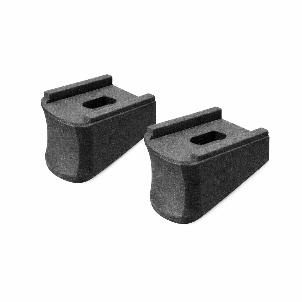 Pinky Grip Extension for Ruger LCP Max .380 10-Round Magazine, 2-Pack – Nylon Polymer Finger Rest Base Plate