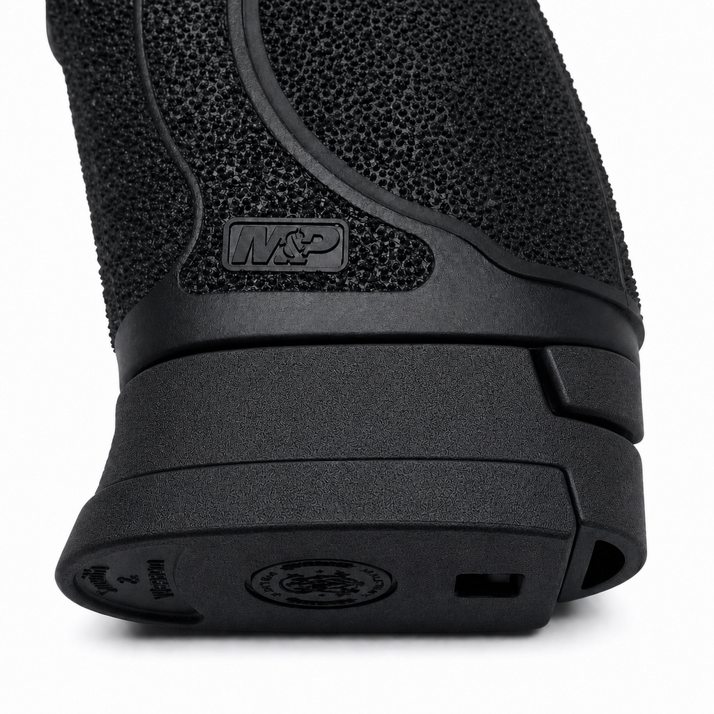 Mag Sleeve Spacer for Smith & Wesson M&P M2.0 Compact 9mm/.40 S&W fit FPC, Black Nylon Grip Adapter | Made in USA