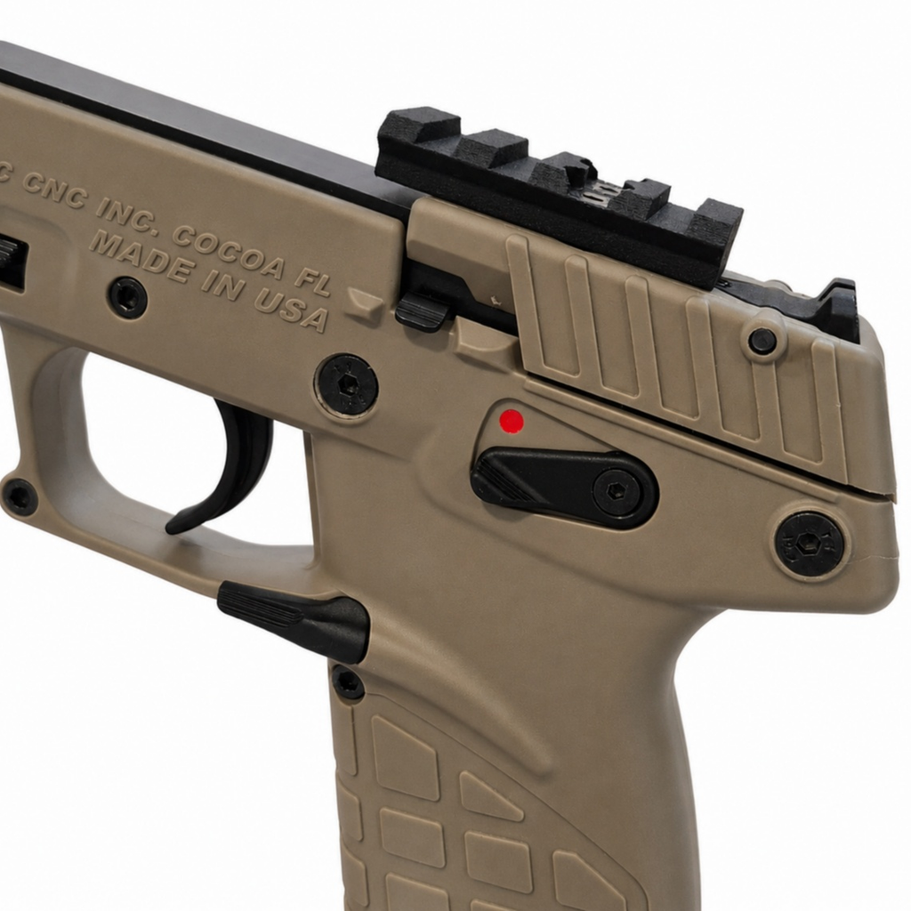 Red Dot Mount Picatinny Rail for Kel-Tec P17, P-17 22LR - Nylon Polymer - Made in USA