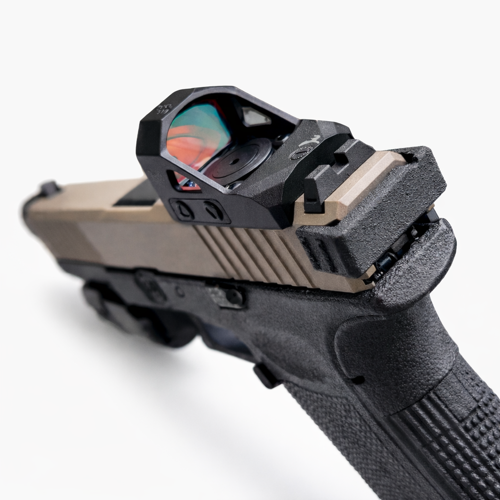 Enhanced Charging Handle for Glock Gen 3 & 4 – Fits G17 G19 G22 G23 G24 G26 G27 G34 G35 G41 G45 G47 – Extended Rear Slide Assist - Nylon Polymer & Made in USA