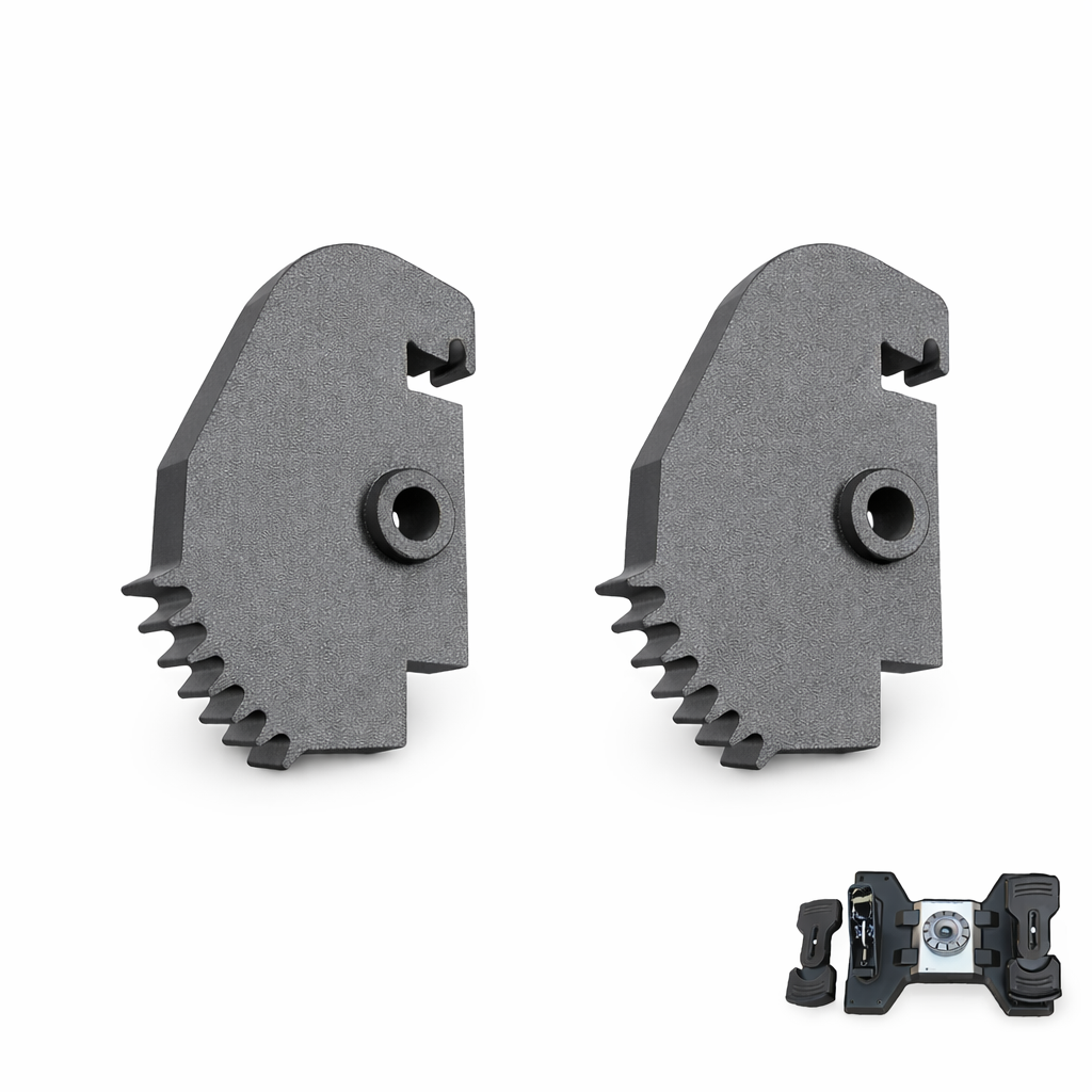 Replacement Rudder Toe Gear Compatible with Saitek Pro Flight Rudder Pedals – 2 Pack