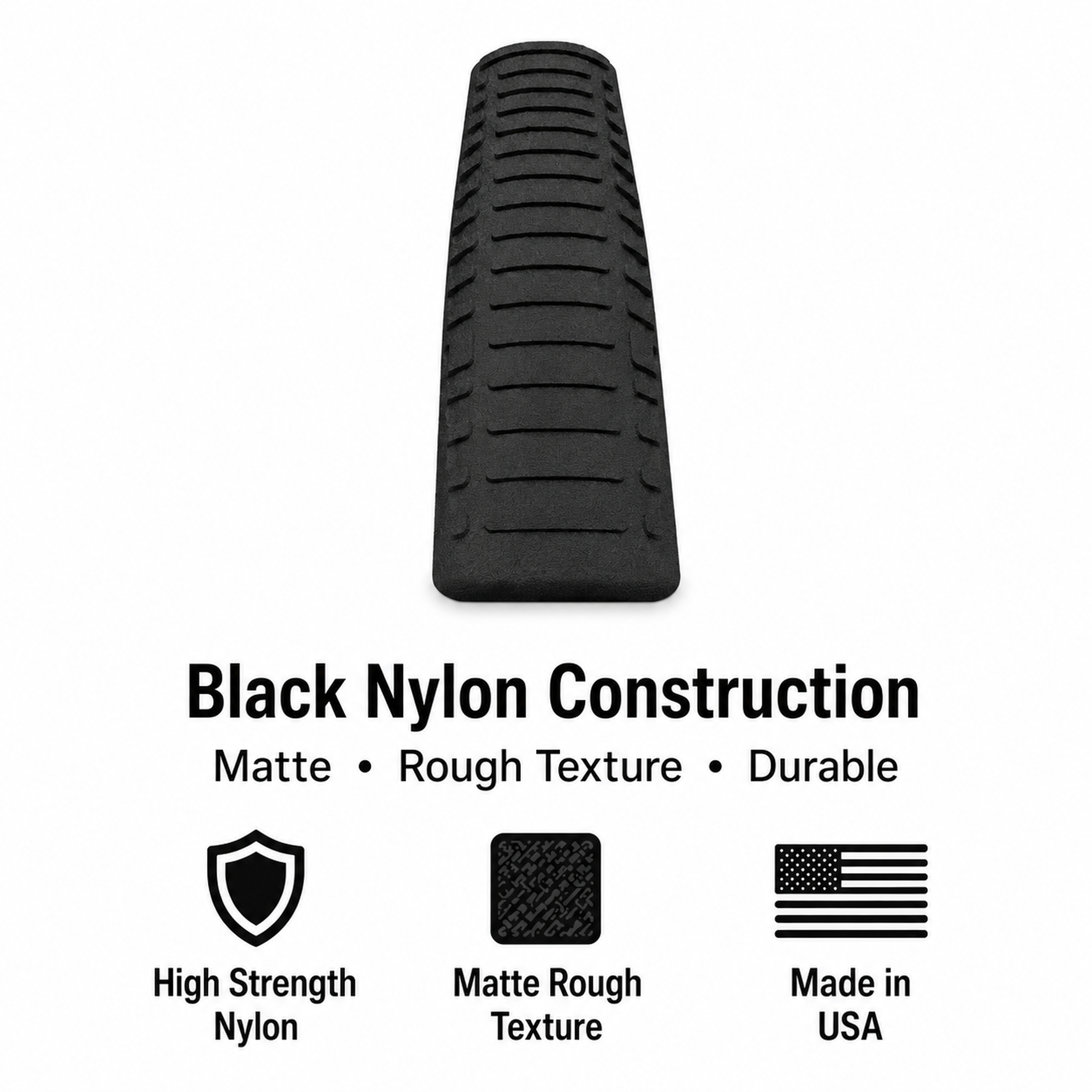 XL Backstrap Custom Grip for SIG P365 X Macro & P365 Fuse, Nylon Polymer - Made in USA
