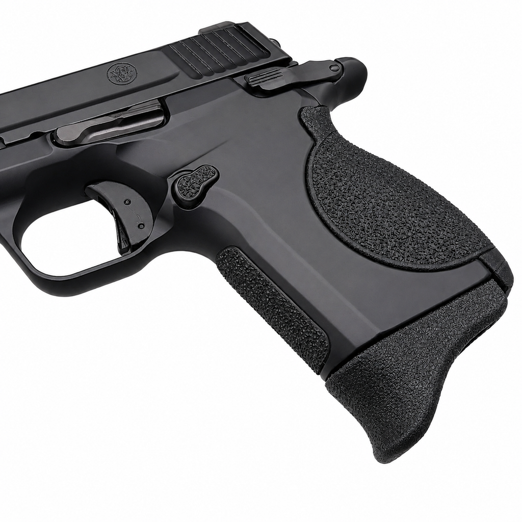 Pinky Grip Extension for Smith & Wesson CSX | 10-Rd | Black Nylon Polymer - Made in USA
