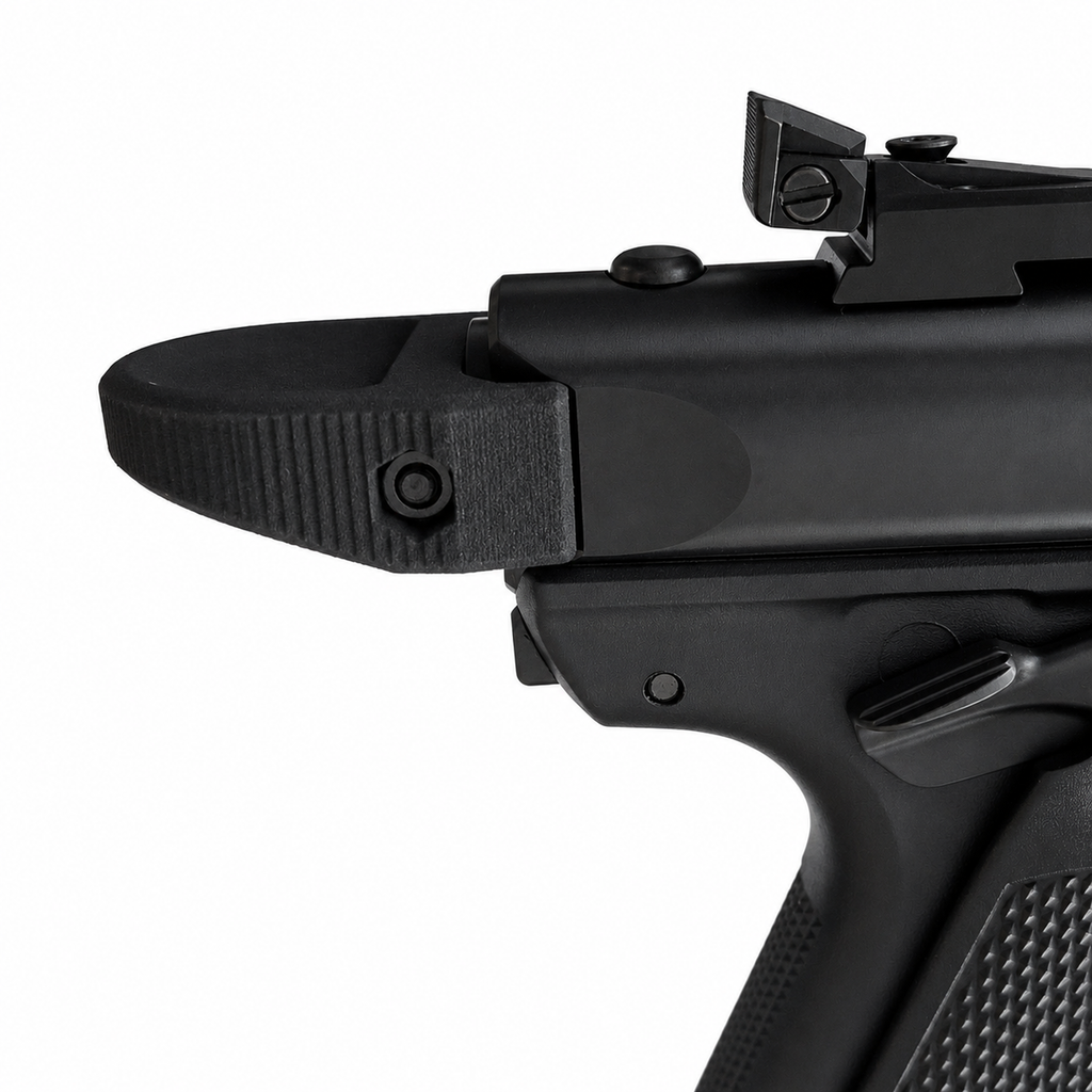 Bolt Racker Handle for Ruger Mark IV & Mark III – Large Ring Charging Handle Compatible with MKIII, MKIV, 22/45 – Nylon Polymer – Black