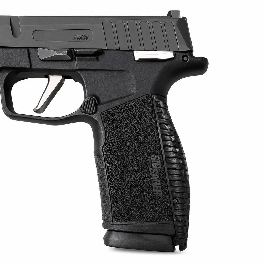 XL Backstrap Custom Grip for SIG P365 X Macro & P365 Fuse, Nylon Polymer - Made in USA
