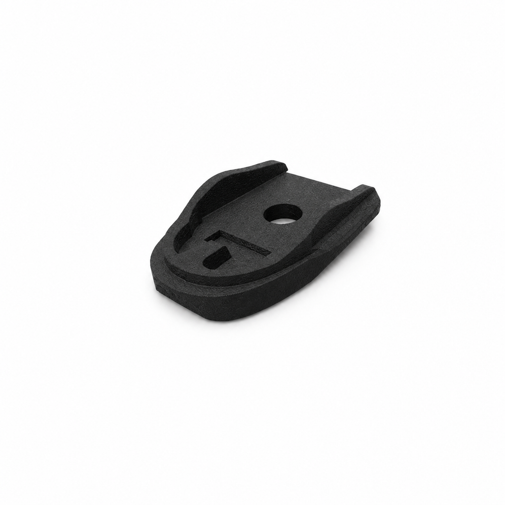 Magazine Floor Plate Base Pad Compatible with Beretta APX A1 Compact Mags, Replacement Baseplate, Black Nylon Polymer | Made in USA
