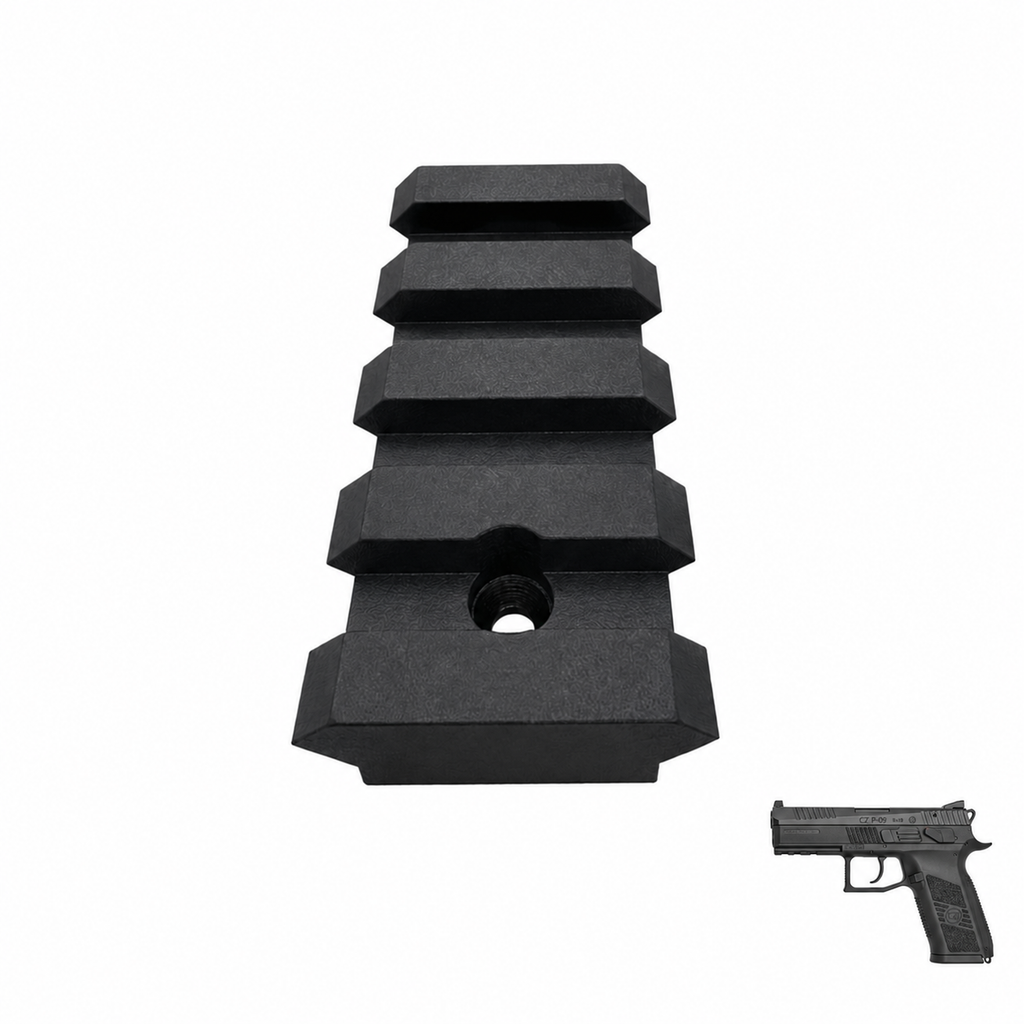 Picatinny Red Dot Scope Mount for CZ P09 & P07 - Nylon Polymer - Made in USA