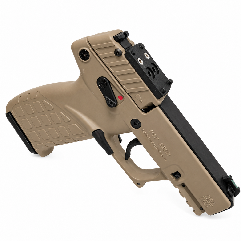 Optic Plate Sight Mount for RMSc Mount for Kel-Tec P17, P-17 22LR - Nylon Polymer