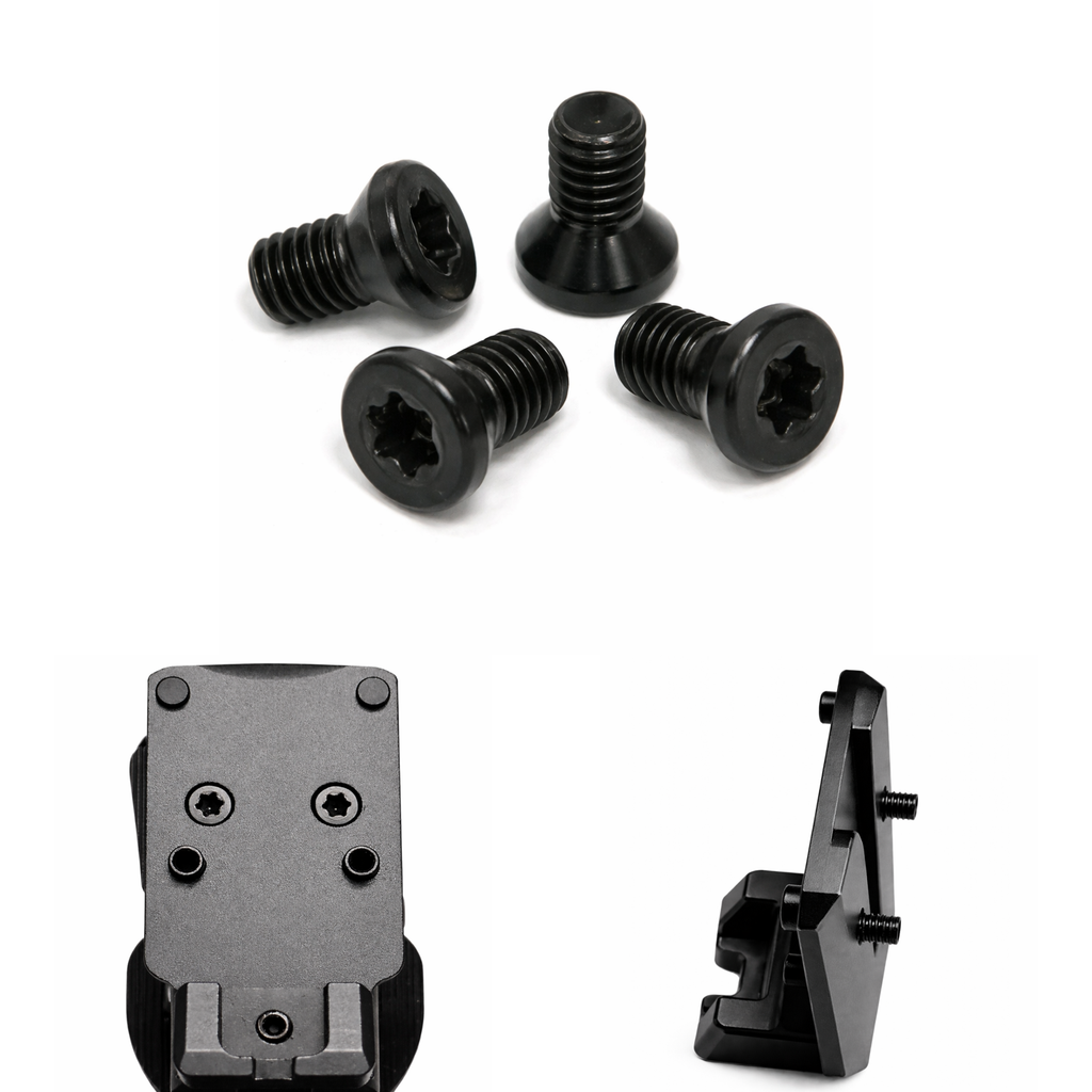 MAC 9 DS Comp Agency Arms RMR Mounting Plate Screws (4 Pack) Black Oxide – Fits MAC 9 DS Comp / DS