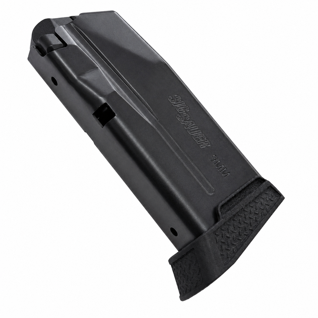 Magazine Pinky Grip Extension for SIG Sauer P365 10 Rd - Finger Rest Base Plate - Nylon Polymer - (2 Pack)