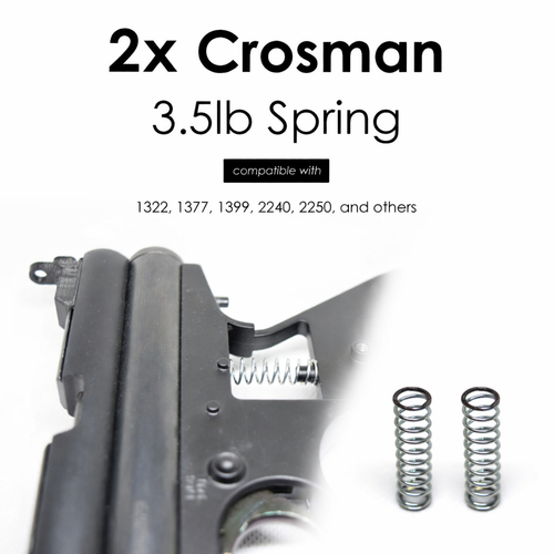 2x Crosman Light Pull 3.5 lb Trigger Sear Spring for 1322 2240 2250 1377 1300 2300 