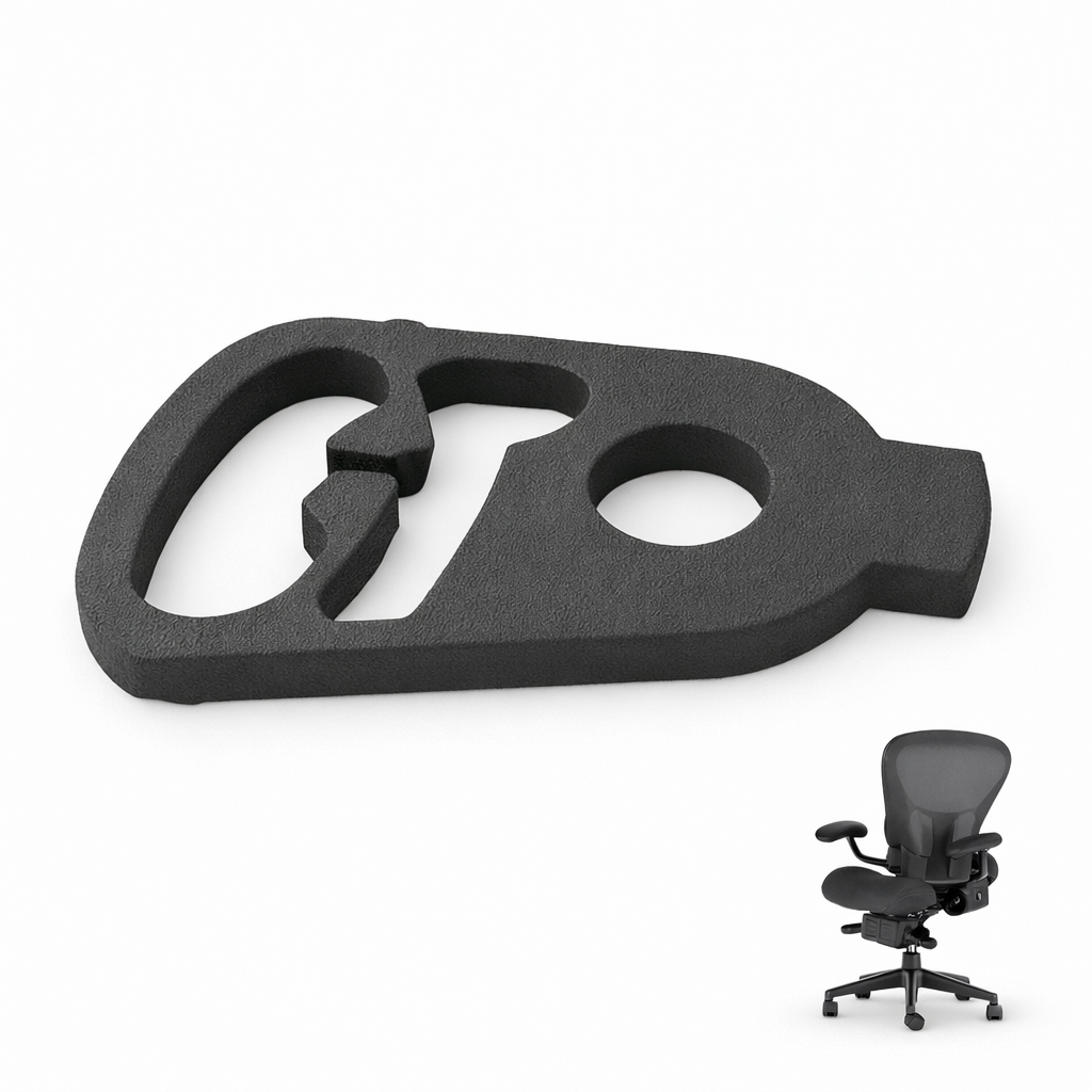 Pivoting Arm Index Hardware Replacement for Herman Miller Aeron Chair