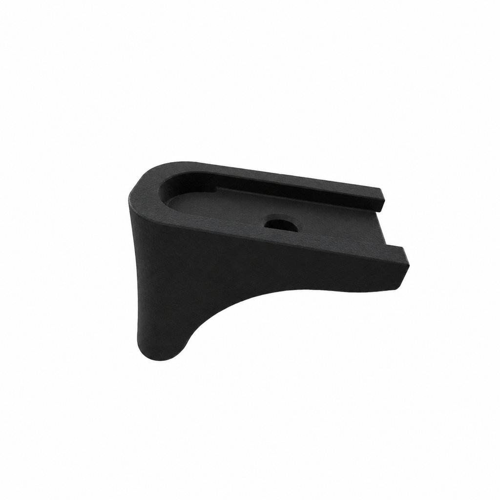 Pinky Grip Extension for Kel-Tec P3AT .380 ACP - Finger Rest Base Plate - Nylon Polymer - Made in USA