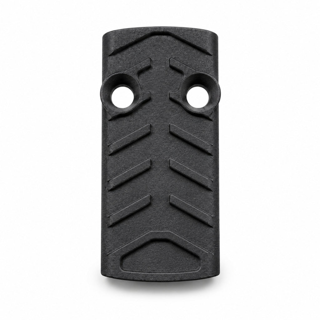 Serrated Optic Cover Plate for Taurus GX4 TORO including XL & Carry - Black Nylon Polymer