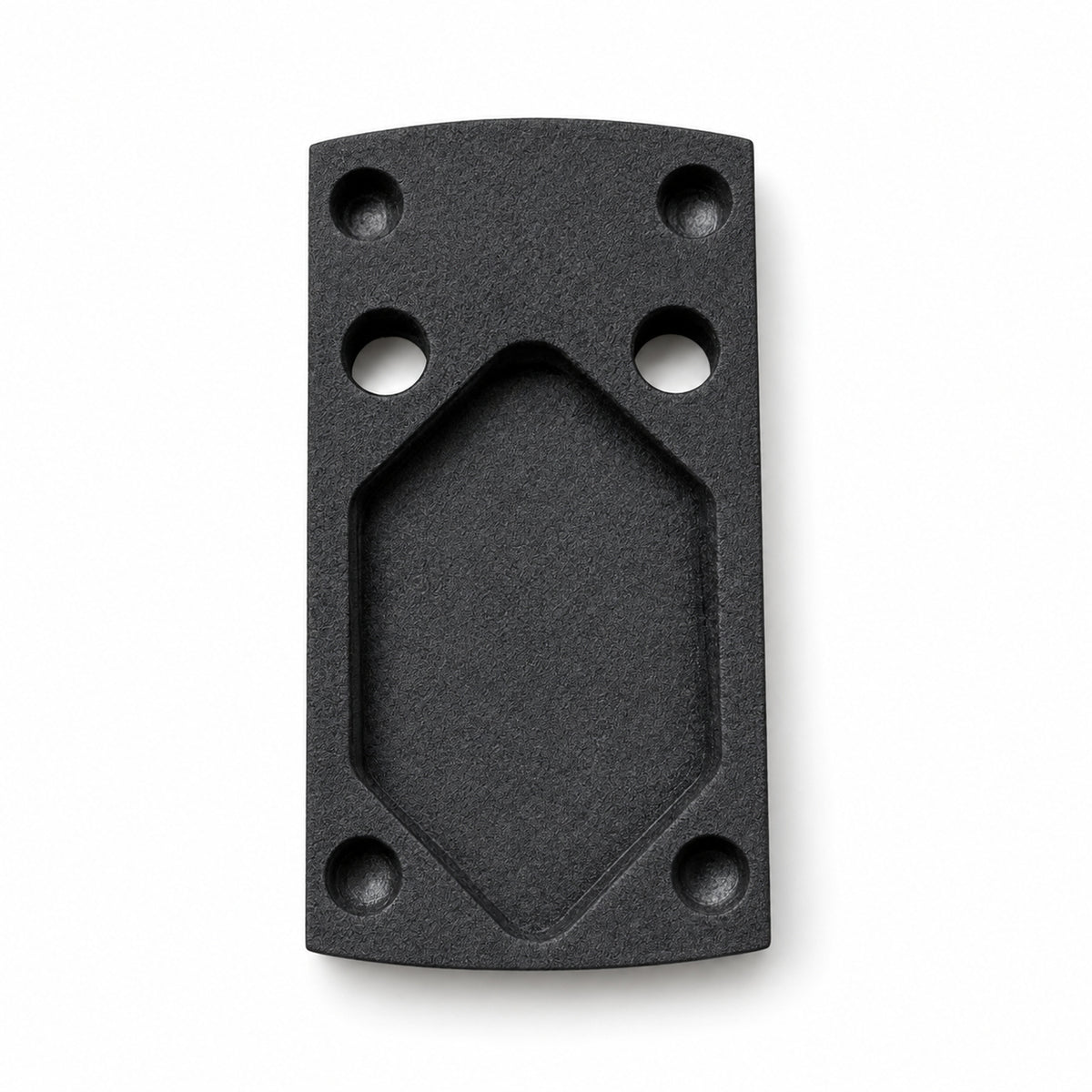 Serrated Optic Cover Plate for Taurus GX4 TORO including XL & Carry - Black Nylon Polymer